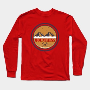 Explore Nature in mountains Long Sleeve T-Shirt